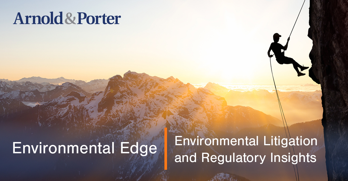 PFAS a Significant Focus in EPA’s Newly Released Effluent Guidelines