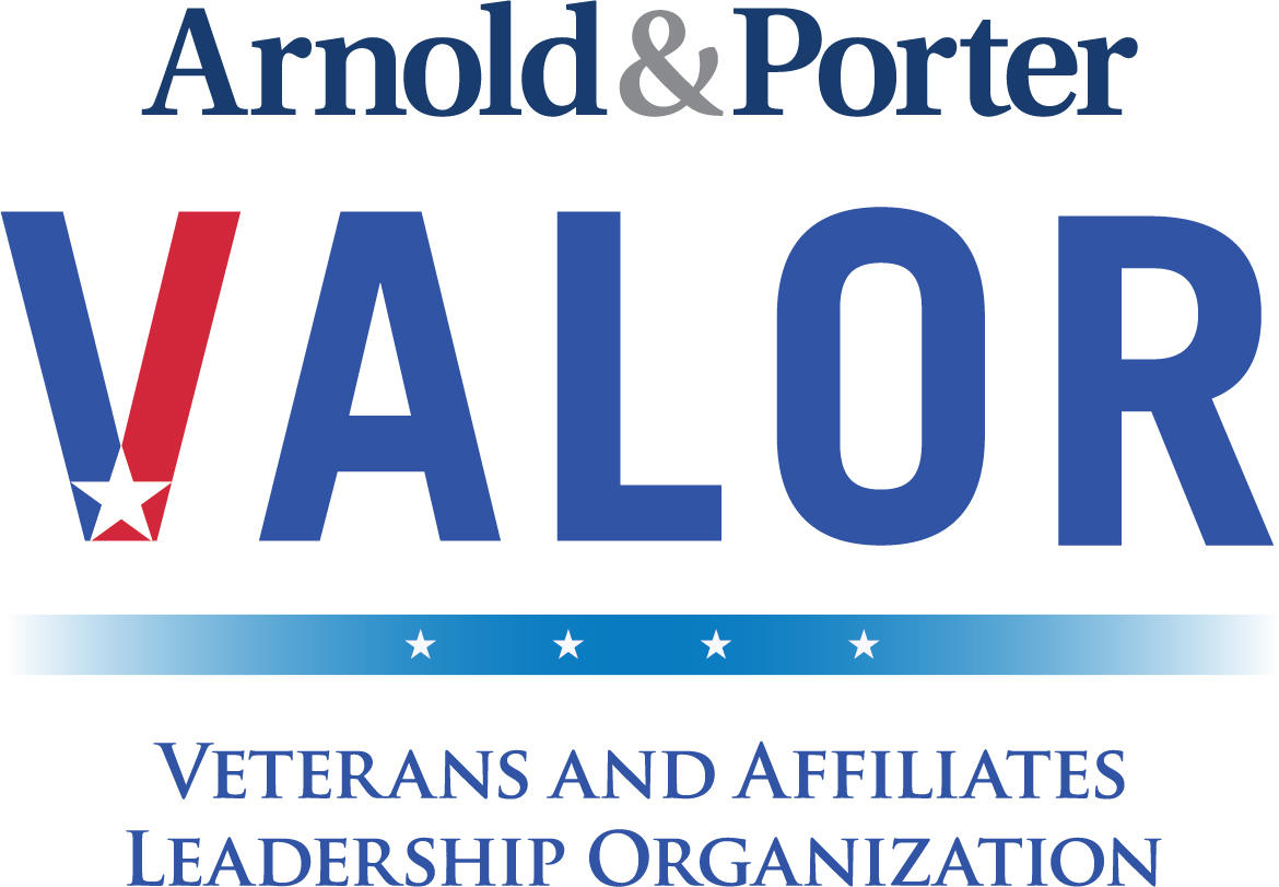 Arnold & Porter: Veterans and Affiliates Leadership Organization (VALOR)