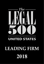 The Legal 500 US: Leading Firm 2018