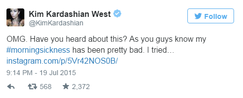 Kardashian Tweet