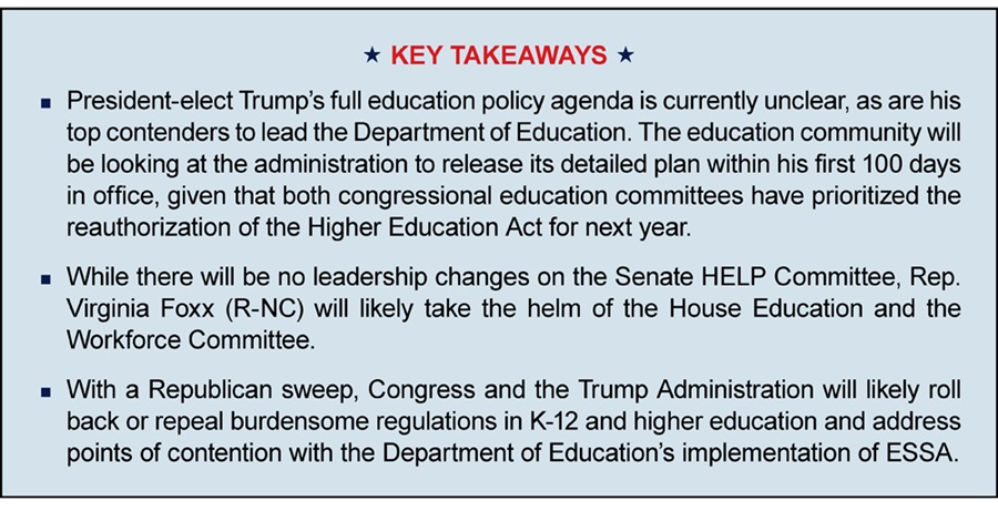 Key Takeaways - Education