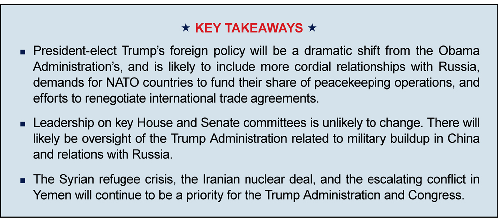 Key Takeaways - Foreign Affairs