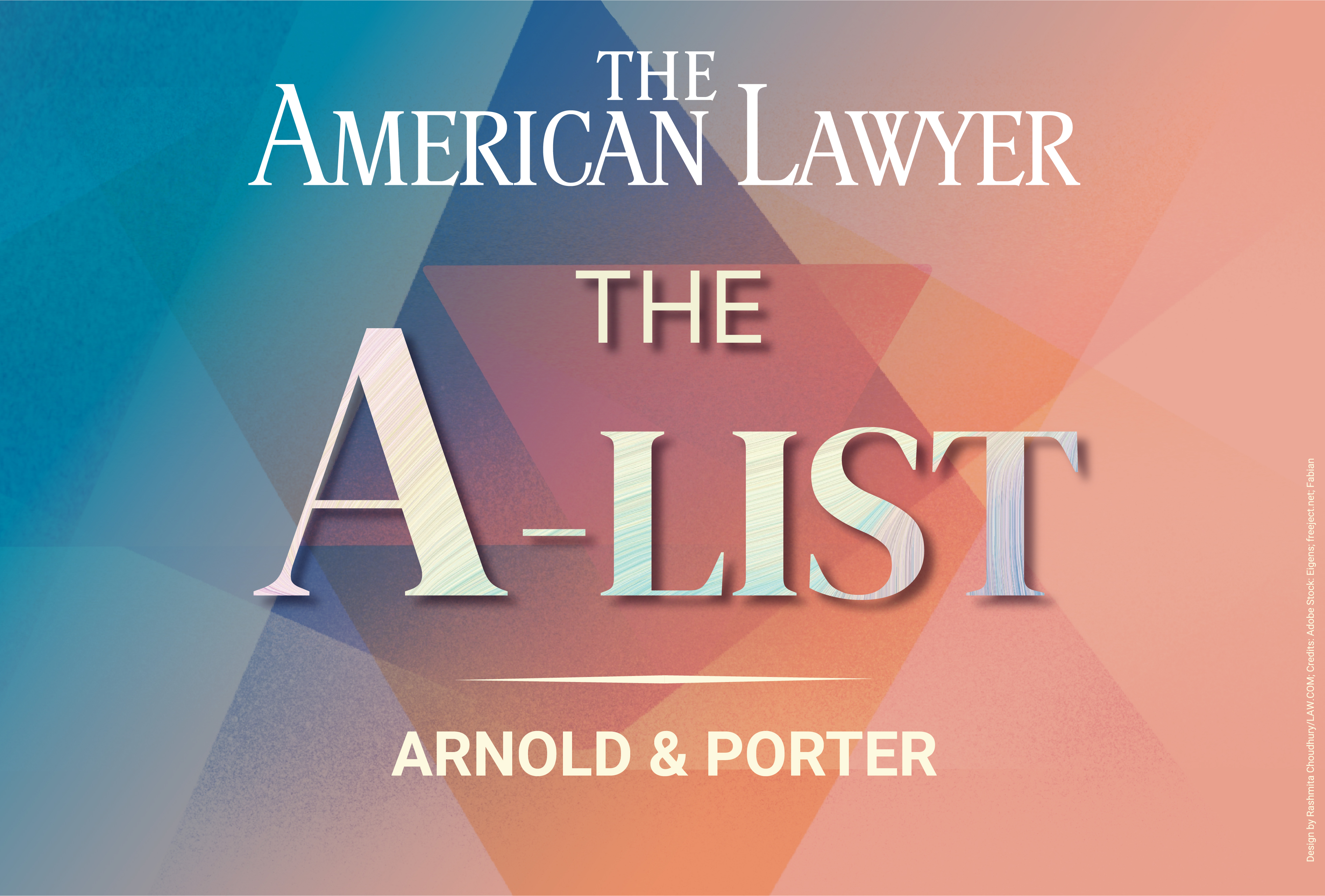 The American Lawyer The A-List recognition logo